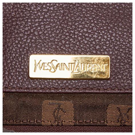 pochette yves saint laurent marron|SACS .